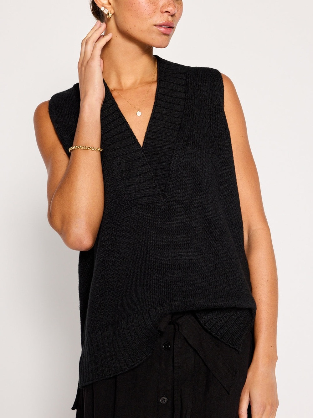 Brochu Walker Celia Tank Black Size Small